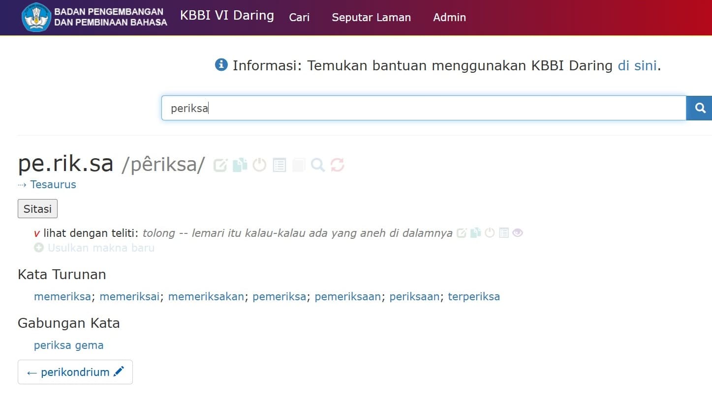 KBBI Daring